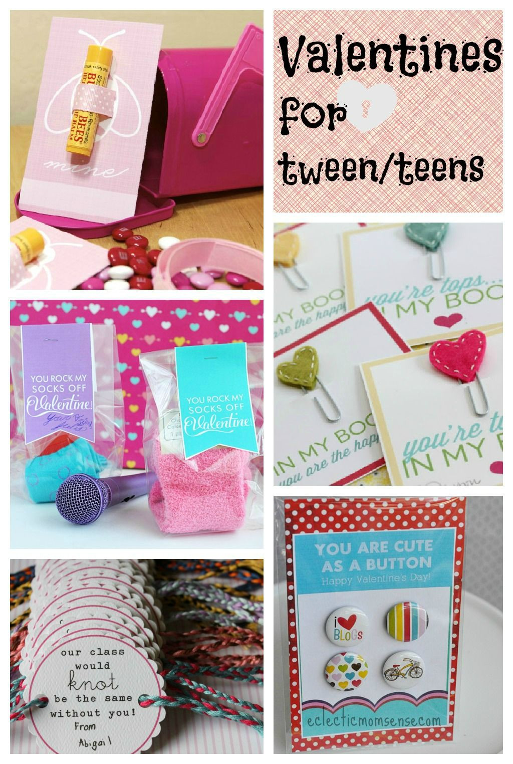 Valentines Gift Ideas For Young Daughter
 Valentines Ideas for Tween Teens via Kelly Eclectic