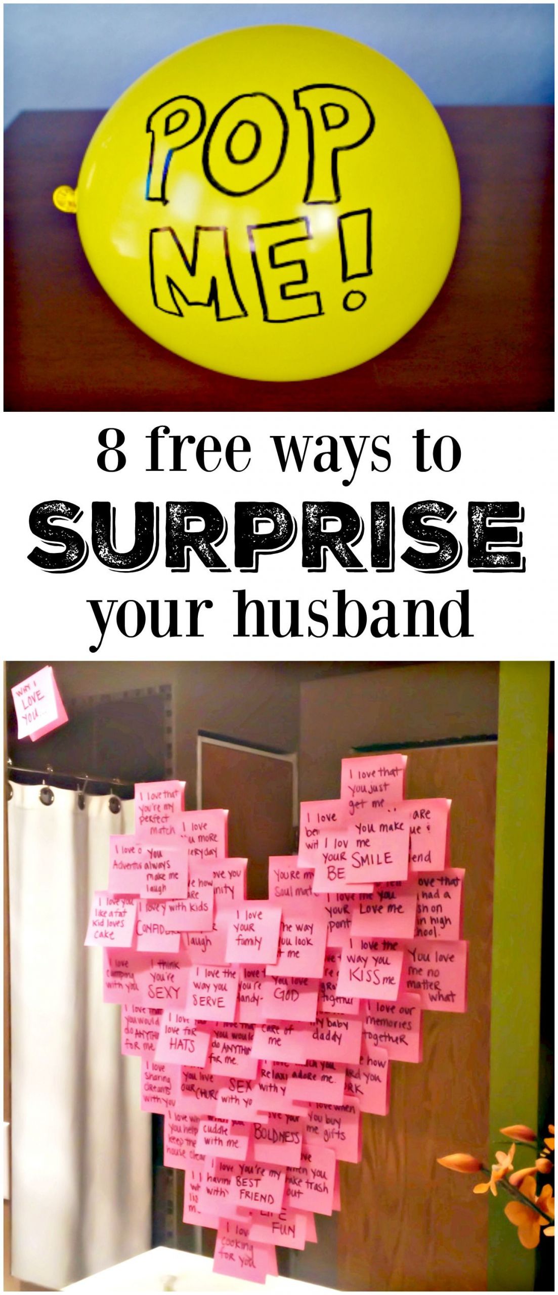 Valentines Gift Ideas For Your Husband
 8 Meaningful Ways to Make His Day DIY Ideas