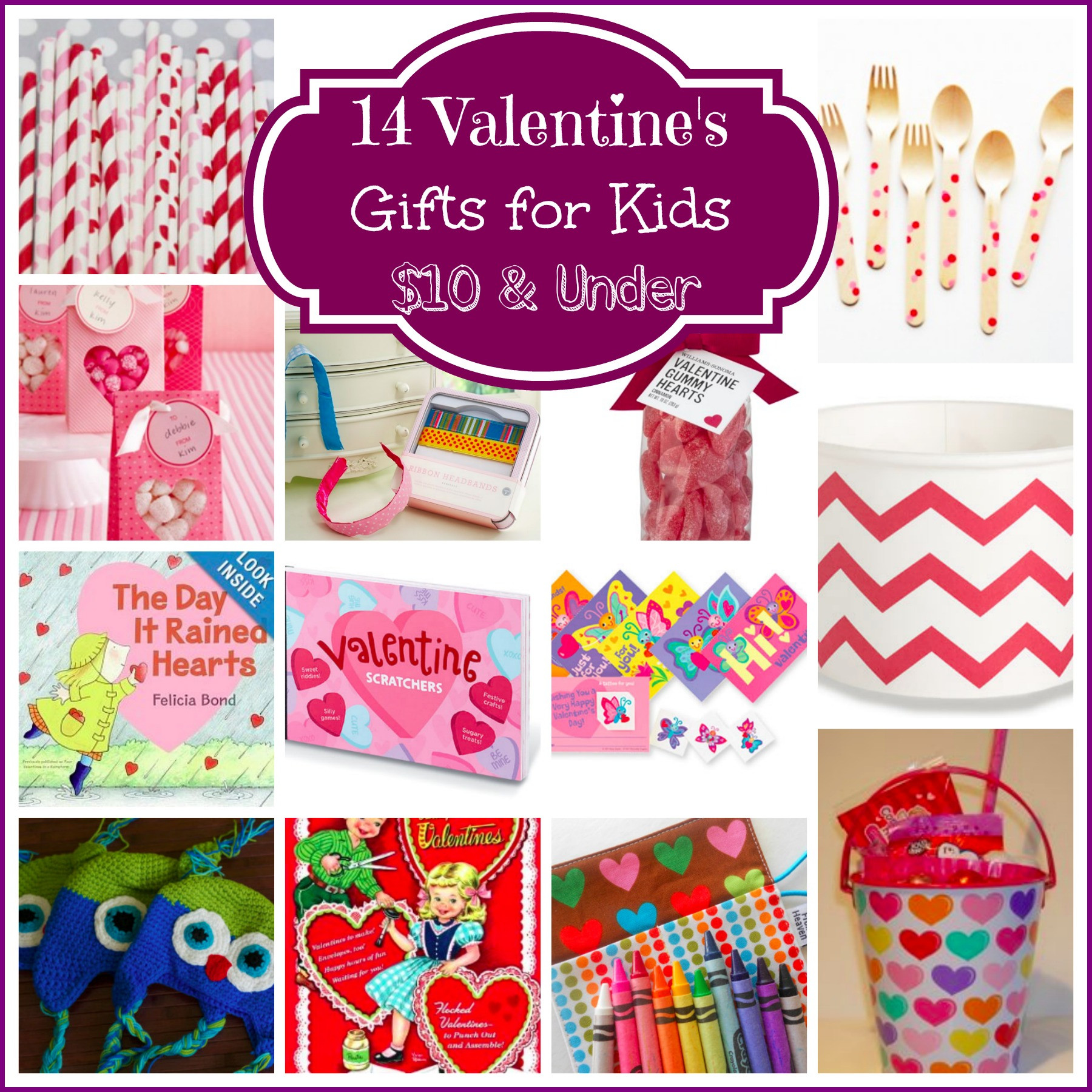 Valentines Gifts Kids
 14 Valentine’s Day Gifts for Kids $10 & Under