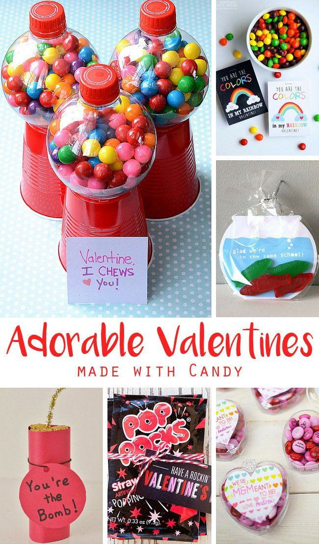 Valentines Gifts Kids
 100 Class Valentines that Kids Can Make & Give