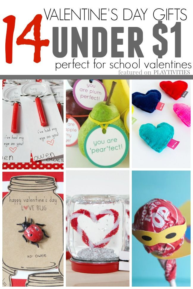 Valentines Gifts Kids
 20 Homemade Valentine Gifts For Under $1