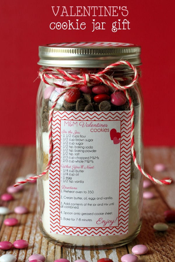 Valentines Ideas Gift
 Valentine s Cookie Jar Gift