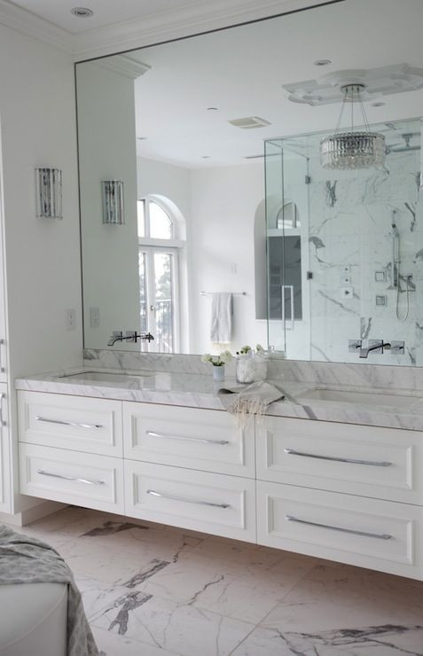 Vanity Wall Mirrors For Bathroom
 30 Cool Ideas To Use Big Mirrors In Your Bathroom DigsDigs