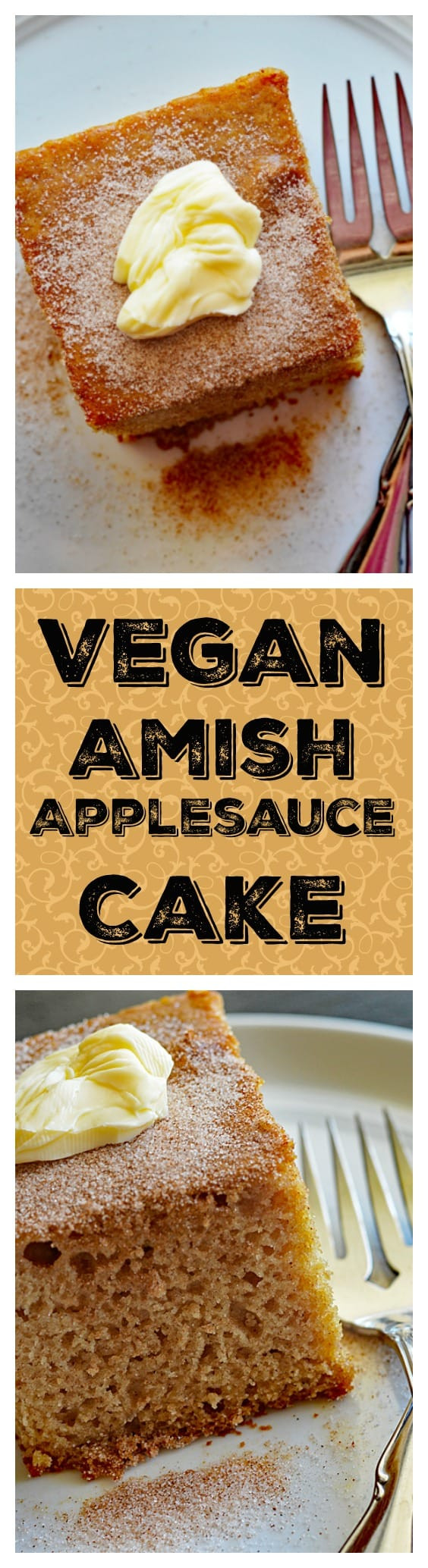 Vegan Applesauce Cake
 Vegan Amish Applesauce Snackin Cake TheVegLife