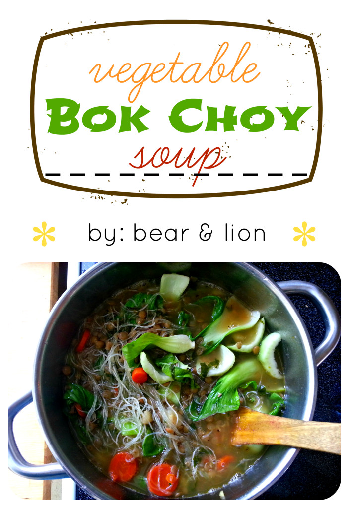 Vegan Bok Choy Recipes
 ve able bok choy soup