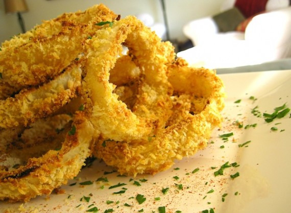 Vegan Onion Rings
 quarrygirl Blog Archive ion Ring Encrusted ion