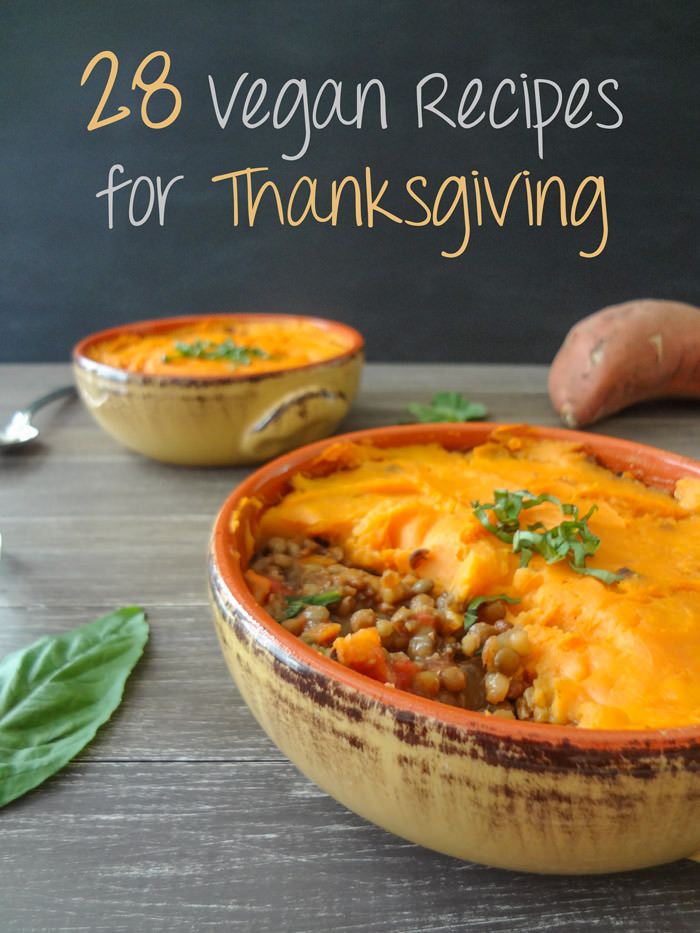 Vegan Recipes For Thanksgiving
 28 Delicious Vegan Thanksgiving Recipes