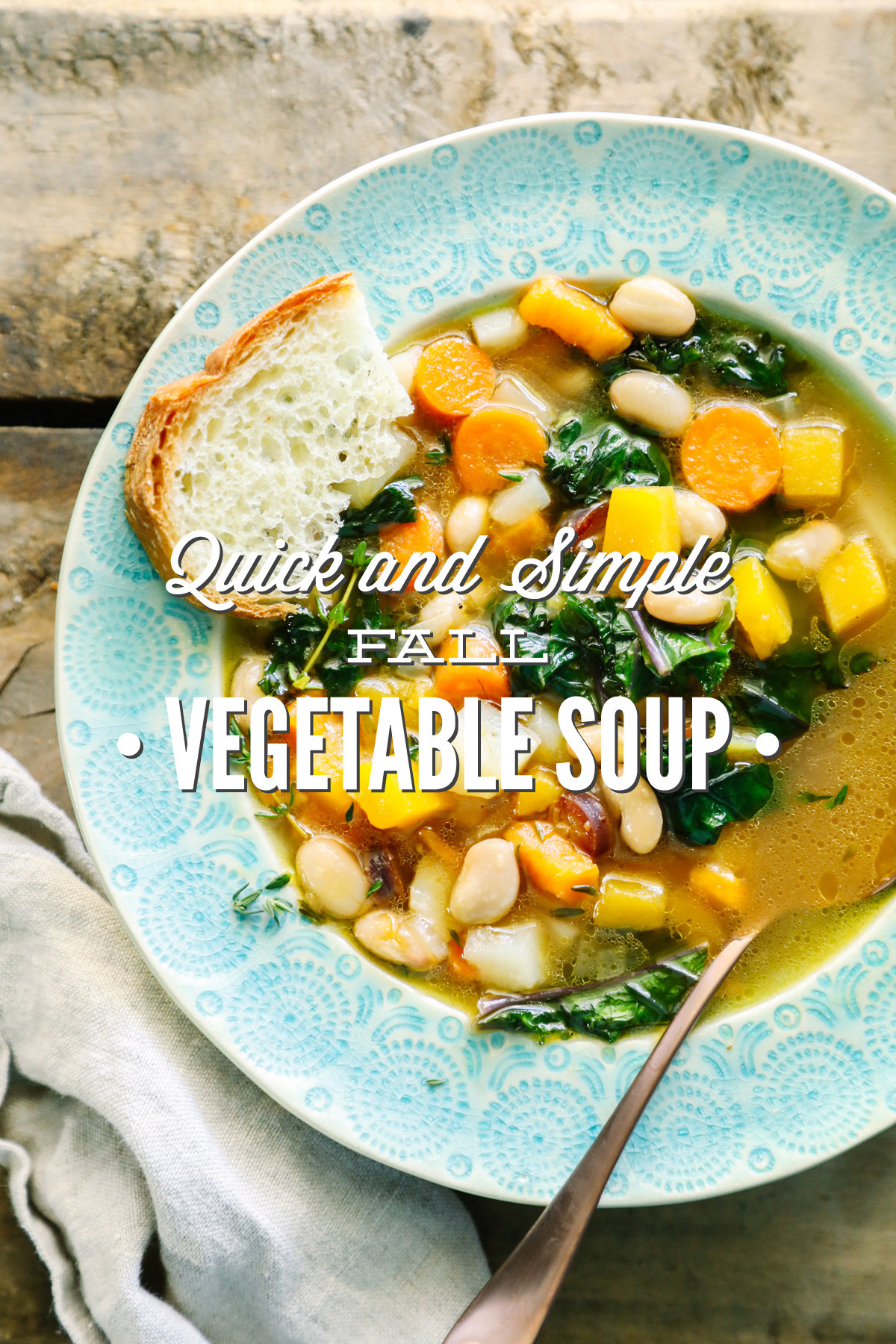 Vegetarian Fall Recipes
 Quick and Simple Fall Ve able Soup Live Simply