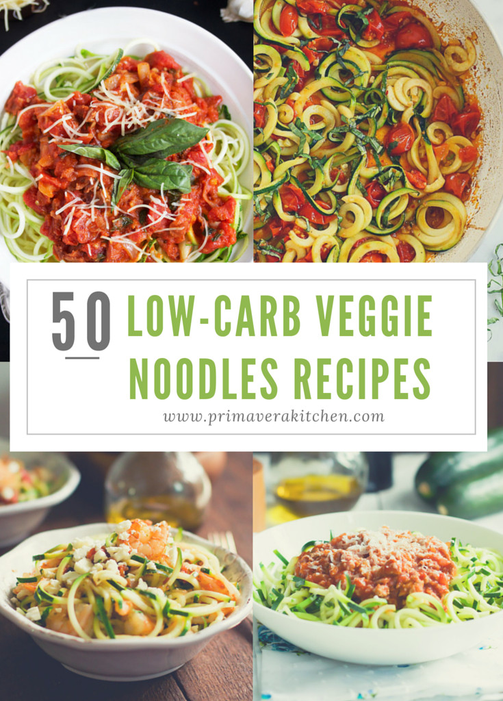 Vegetarian Low Carb Recipes
 50 Low Carb Veggie Noodle Recipes Primavera Kitchen