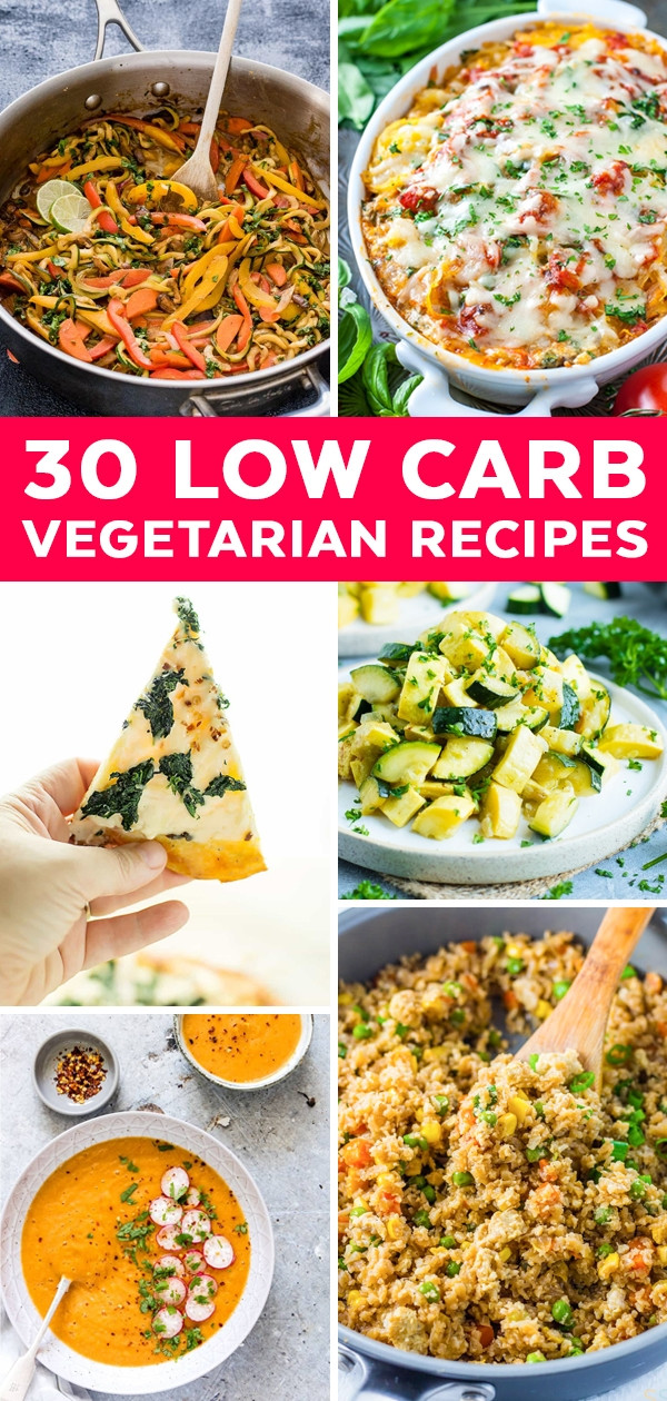 Vegetarian Low Carb Recipes
 30 Low Carb Ve arian Recipes Savor Savvy