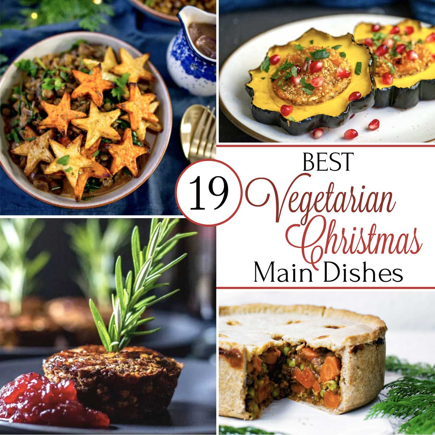 Vegetarian Main Dishes Recipes
 19 Best Christmas Ve arian Main Dish Recipes Two