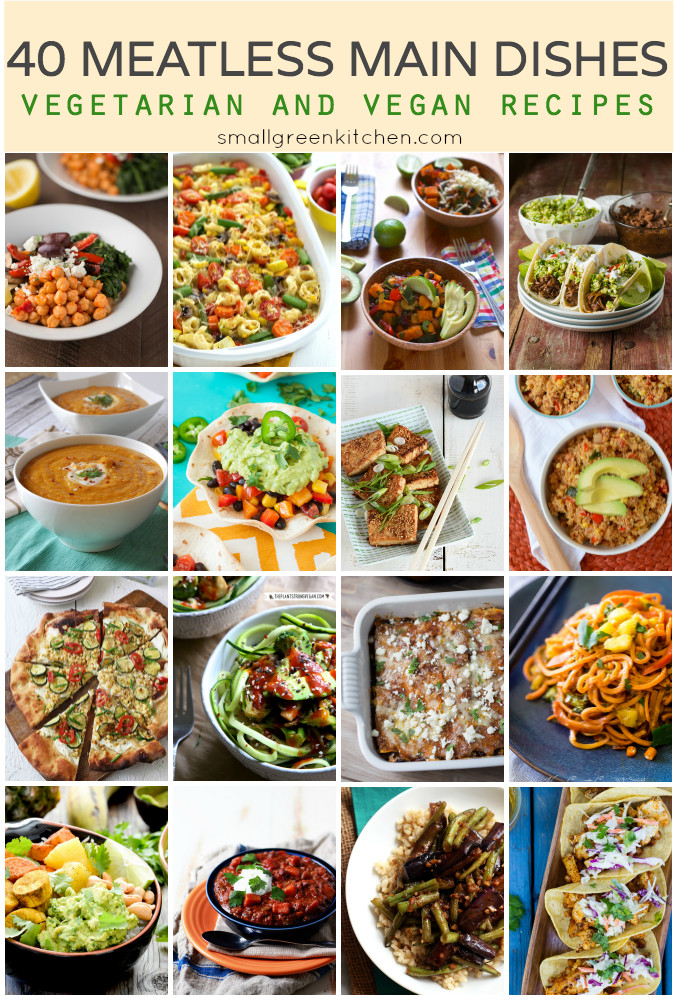 Vegetarian Main Dishes Recipes
 40 Meatless Main Dishes