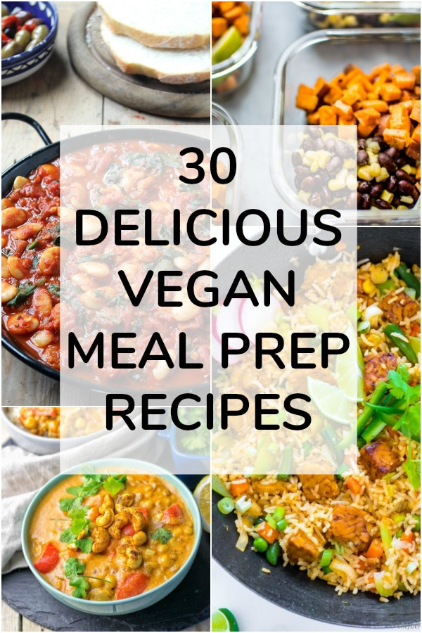 Vegetarian Meal Prep Recipes
 30 Delicious Vegan Meal Prep Recipes Breakfast Lunch