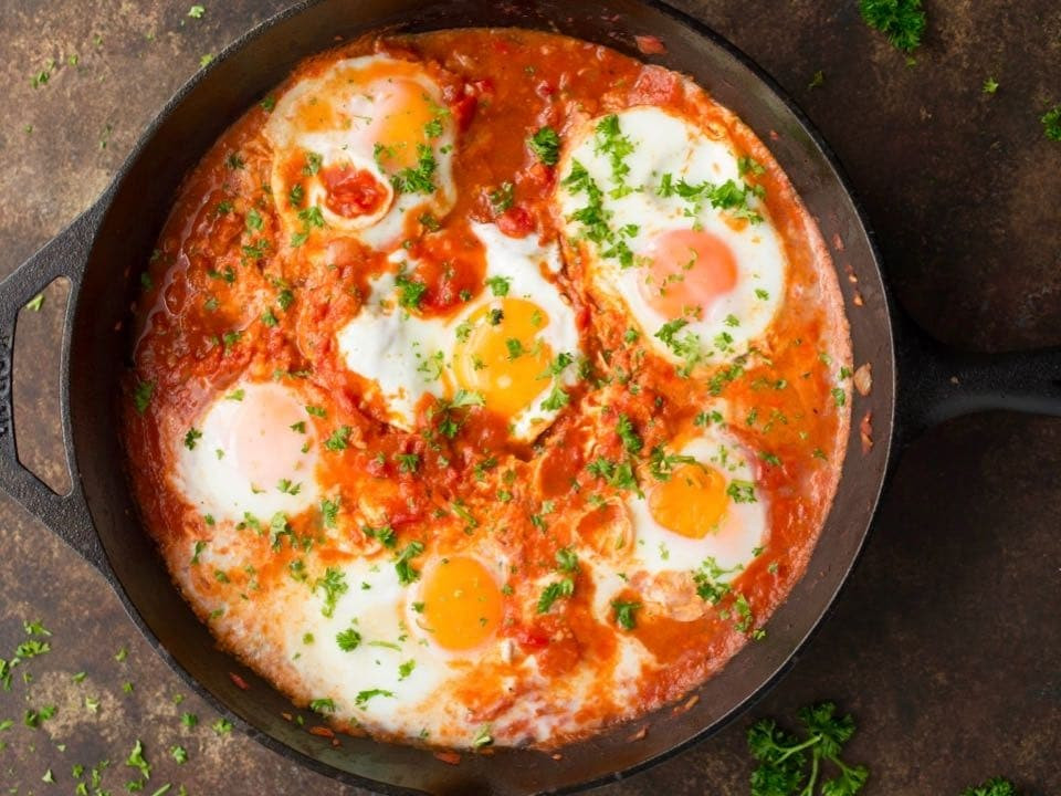 Vegetarian Middle Eastern Recipes
 Shakshuka Delicious Egg Dish Recipe and Video