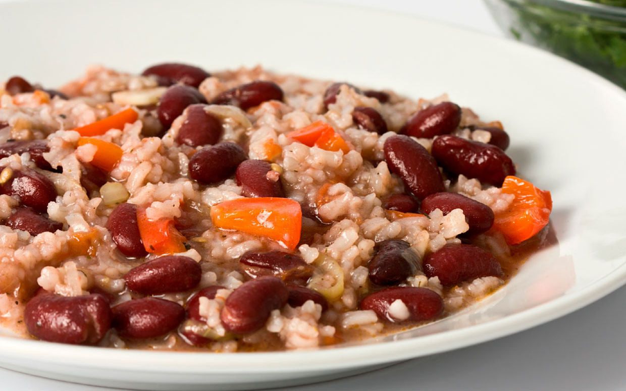 Vegetarian Rice And Beans
 Portia and Ellen s Vegan Red Beans and Rice