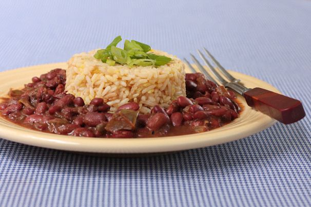 Vegetarian Rice And Beans
 Vegan Louisiana Red Beans and Rice Recipe