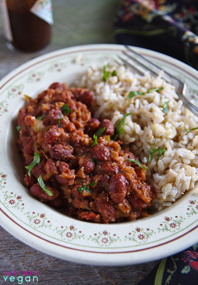 Vegetarian Rice And Beans
 Easy Red Beans and Rice