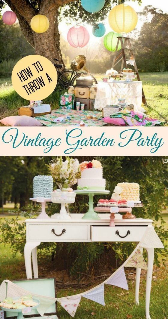Vintage Engagement Party Ideas
 Are you hosting a bridal or baby shower this summer Why