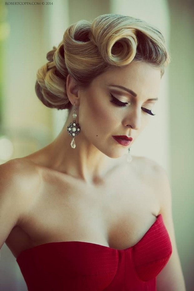 Vintage Wedding Hairstyle
 16 Seriously Chic Vintage Wedding Hairstyles