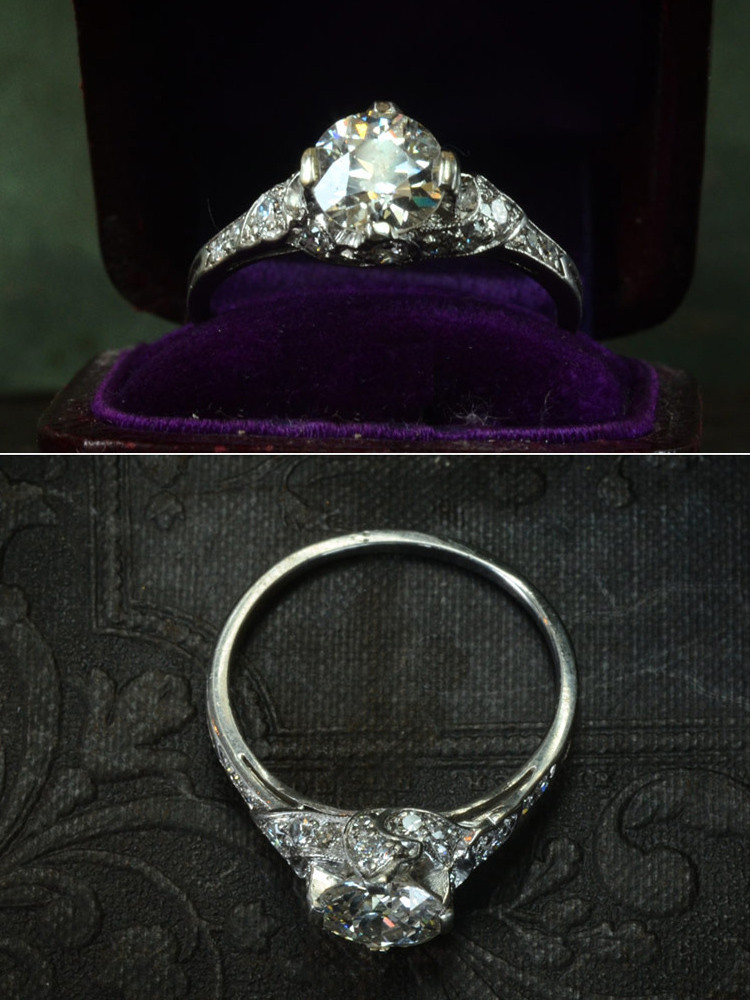 Vintage Wedding Rings 1920
 Lovely Antique Engagement Rings at Erie Basin in Brooklyn