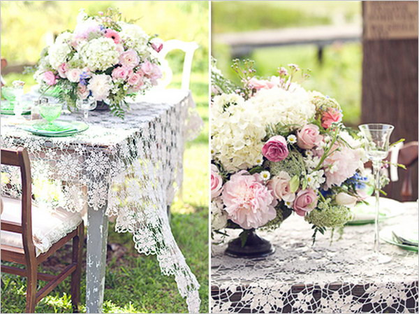 Vintage Wedding Table Decor
 50 Beautiful Rustic Wedding Decorations