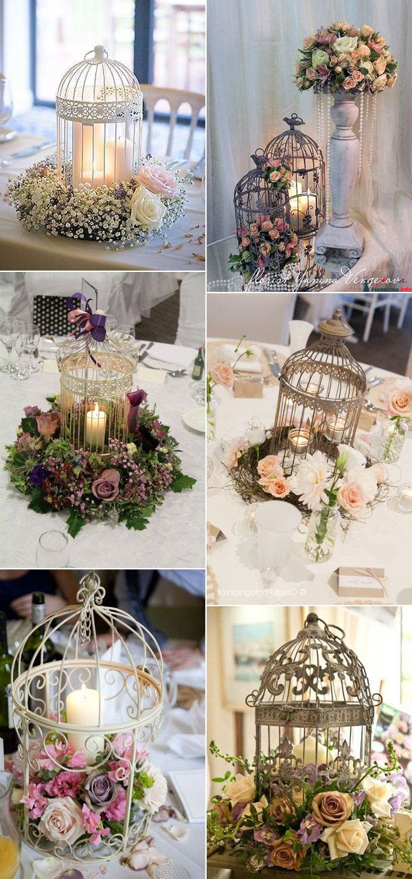 Vintage Wedding Table Decor
 30 Birdcage Wedding Ideas to Make Your Wedding Stand Out