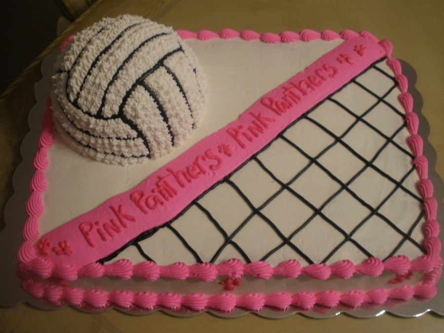 Volleyball Birthday Cake
 Volleyball Cake CakeCentral