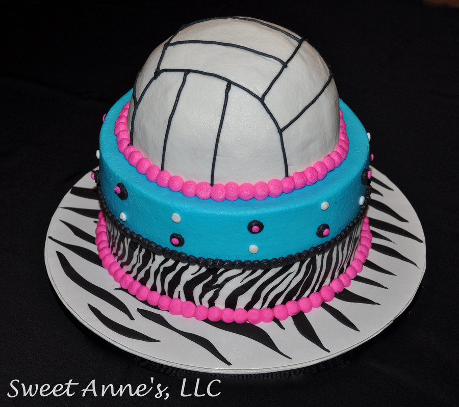 Volleyball Birthday Cake
 Volleyball Birthday CakeCentral