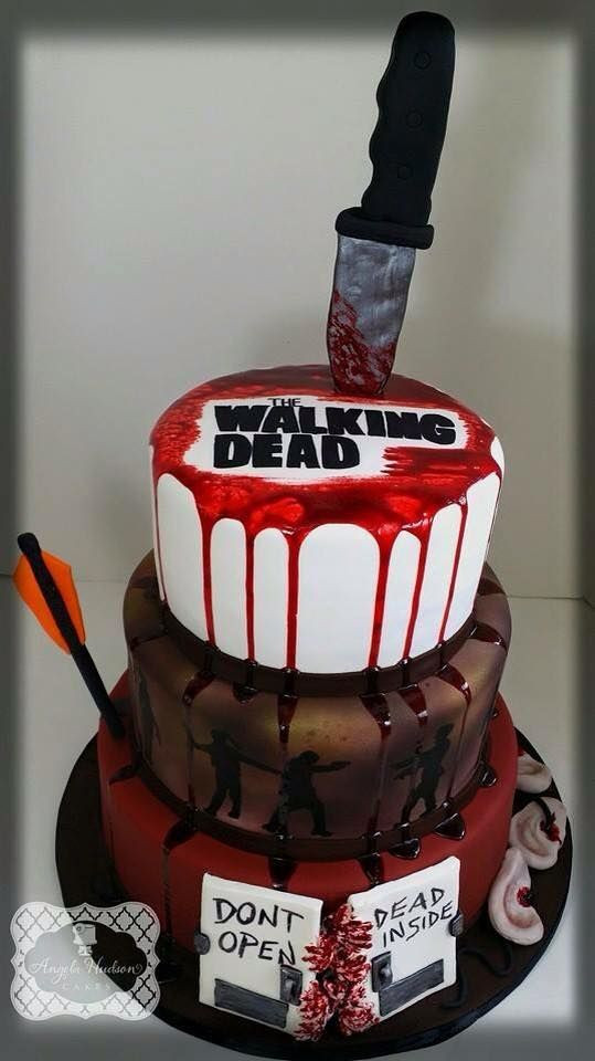 Walking Dead Birthday Cakes
 Fear the walking dead cake Cakes