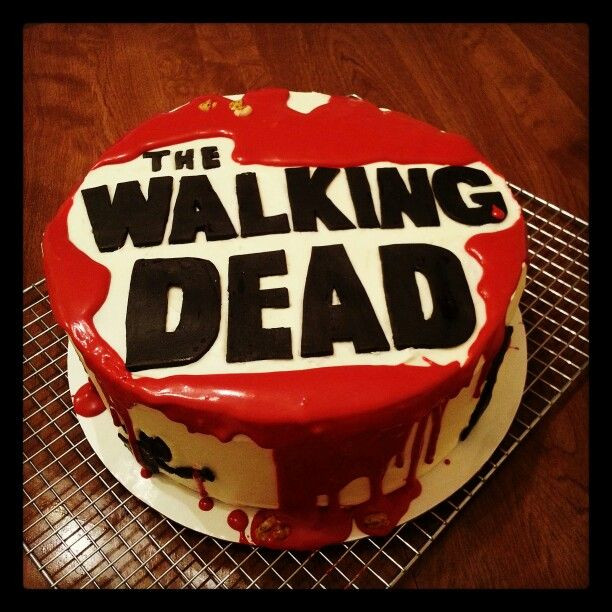 Walking Dead Birthday Cakes
 