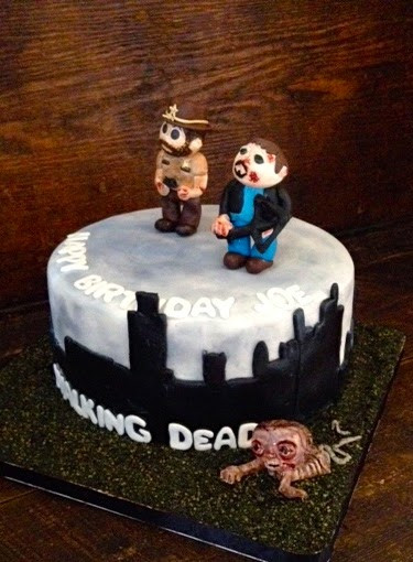 Walking Dead Birthday Cakes
 Sweet T s Cake Design Walking Dead Birthday Cake