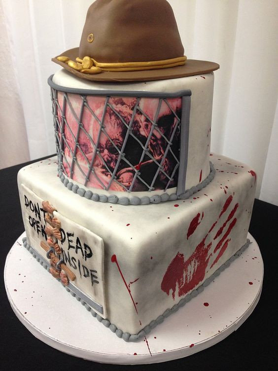 Walking Dead Birthday Cakes
 The Walking Dead birthday cake