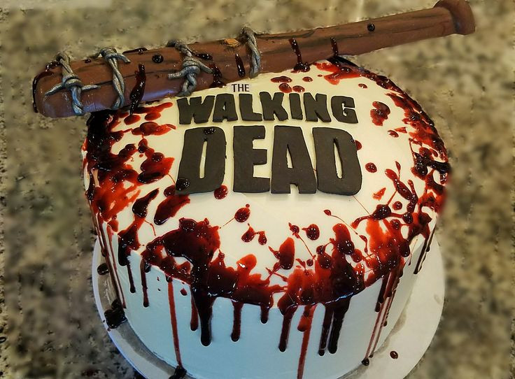Walking Dead Birthday Cakes
 Southern Blue Celebrations WALKING DEAD ZOMBIE CAKES