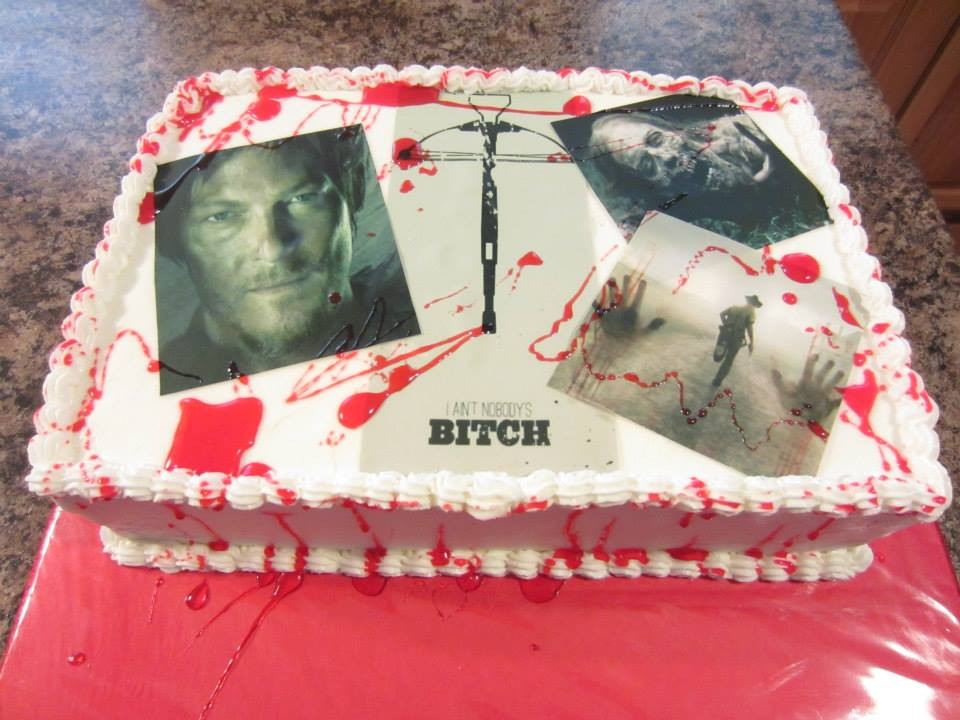 Walking Dead Birthday Cakes
 J s Cakes The Walking Dead Birthday Cake