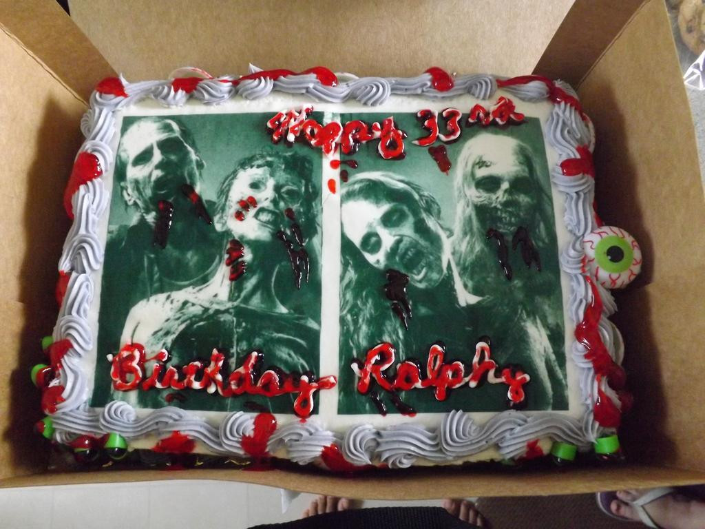 Walking Dead Birthday Cakes
 Walking Dead Birthday Quotes QuotesGram