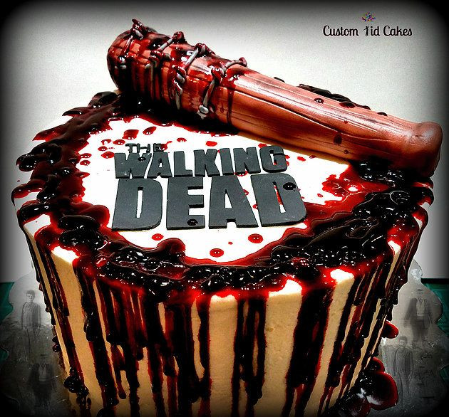Walking Dead Birthday Cakes
 Pin by Custom Kid Cakes on Custom Kid Cakes