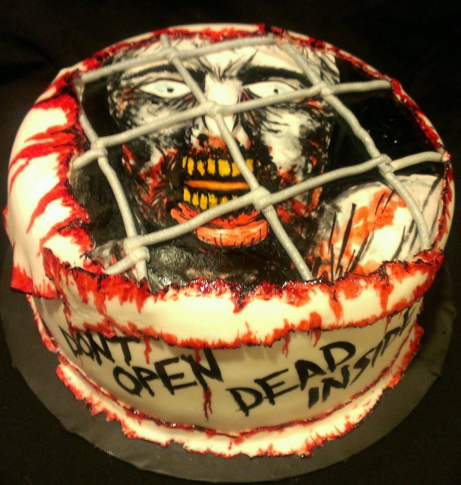 Walking Dead Birthday Cakes
 The Walking Dead Cake CakeCentral