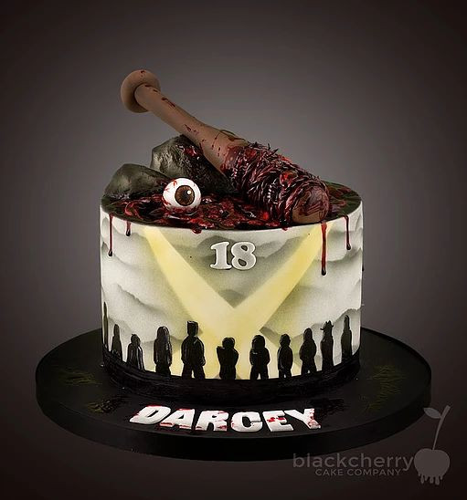 Walking Dead Birthday Cakes
 The 25 best Walking dead cake ideas on Pinterest