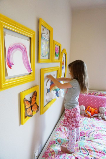Wall Art Kids Rooms
 Cool Ways to Display Kid’s Art