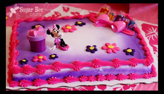 Walmart Birthday Cakes
 Minnie Mouse Disney Dream Party Celebration Sugar Bee