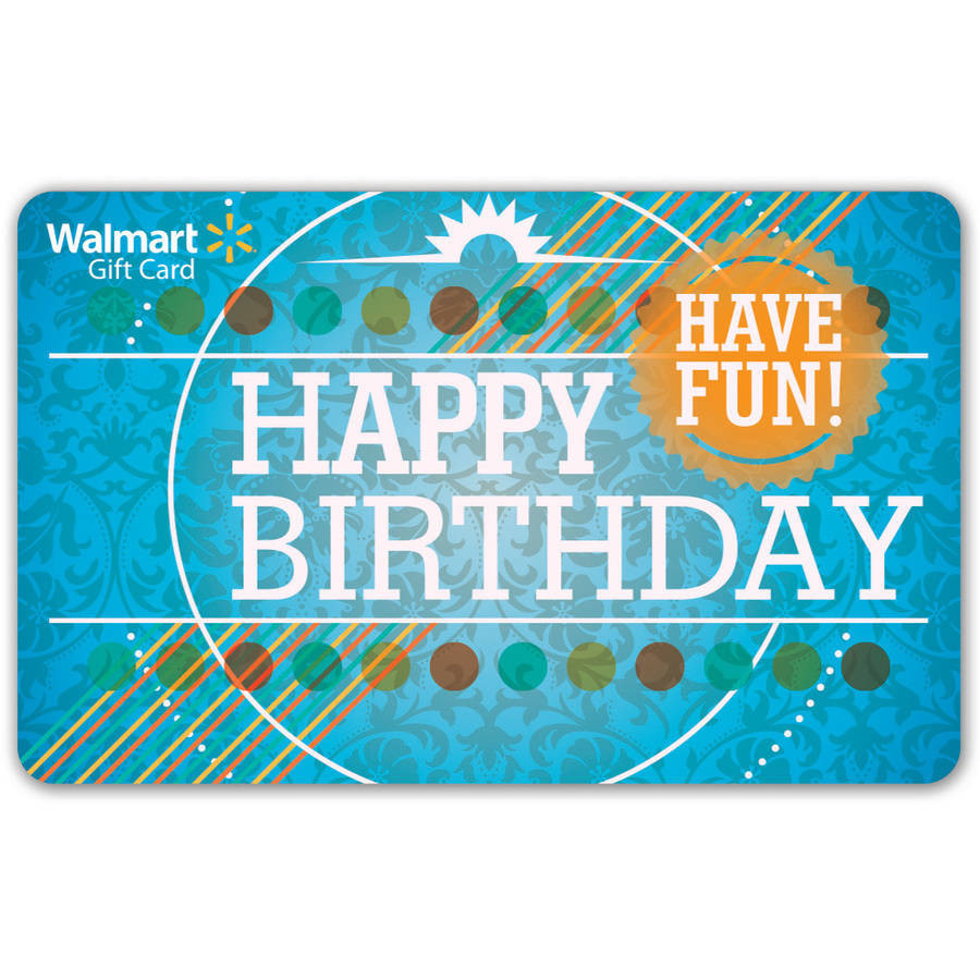 Walmart Birthday Gifts
 Birthday Walmart Gift Card Walmart