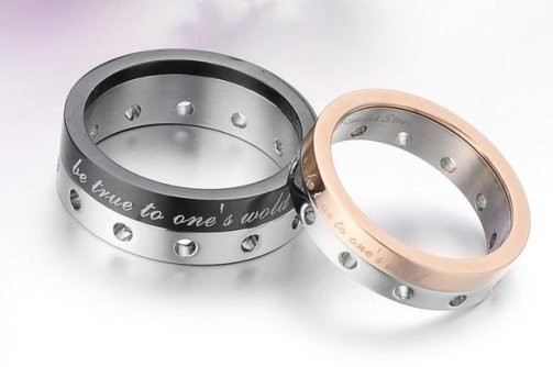 Walmart His And Hers Wedding Rings
 him and her wedding bands set