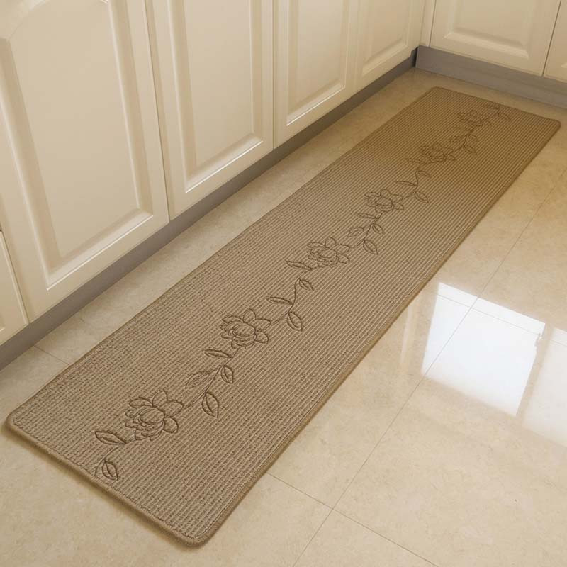 Washable Rugs For Living Room
 Durable Hand Embroidery Bedroom Floor Mat Anti slip Long