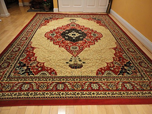 Washable Rugs For Living Room
 Luxury Traditional Red Persian Rug Red Small Rugs for