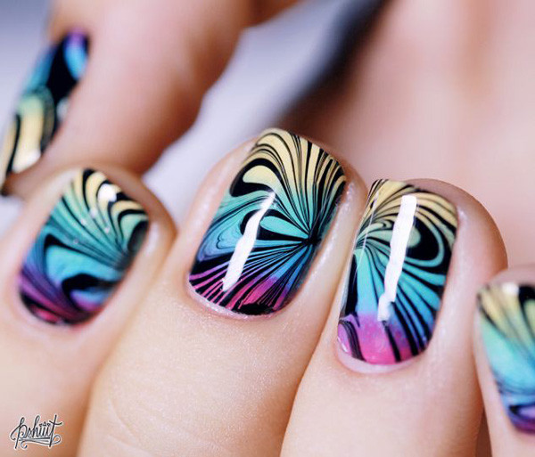 Water Marbling Nail Designs
 32 Adorable Water Marble Nail Art That Can Make You Look