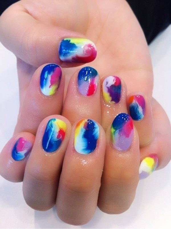 Water Nail Designs
 18 Unique Water Marble Nail Designs for 2016 Pretty Designs
