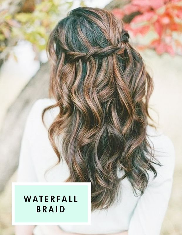 Waterfall Braid Prom Hairstyle
 Pinterest Discover and save creative ideas