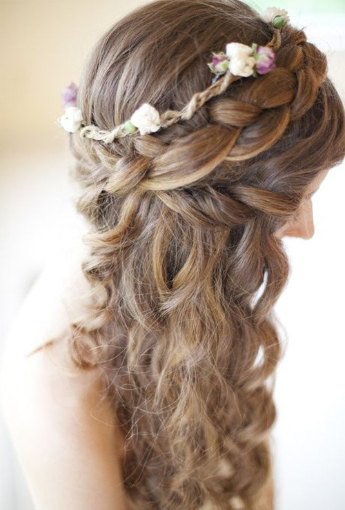 Wavy Bridesmaid Hairstyles
 Wedding Curly Hairstyles – 20 Best Ideas For Stylish Brides