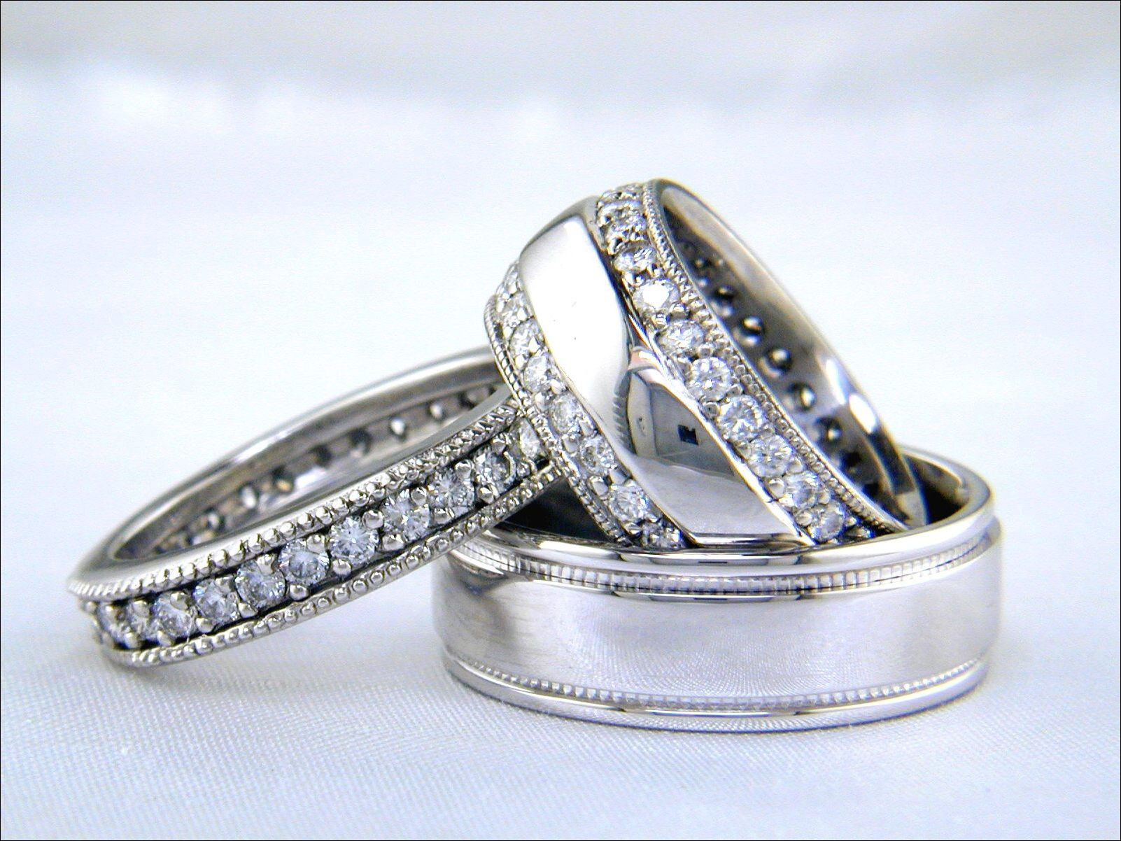 Wedding Band Sets For Bride And Groom
 bride and groom wedding ring sets 21 Best Inspiration