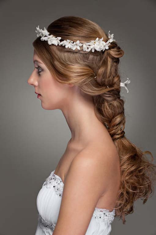 Wedding Braided Hairstyles
 wedding hair braided wedding hairstyle flowers – the new